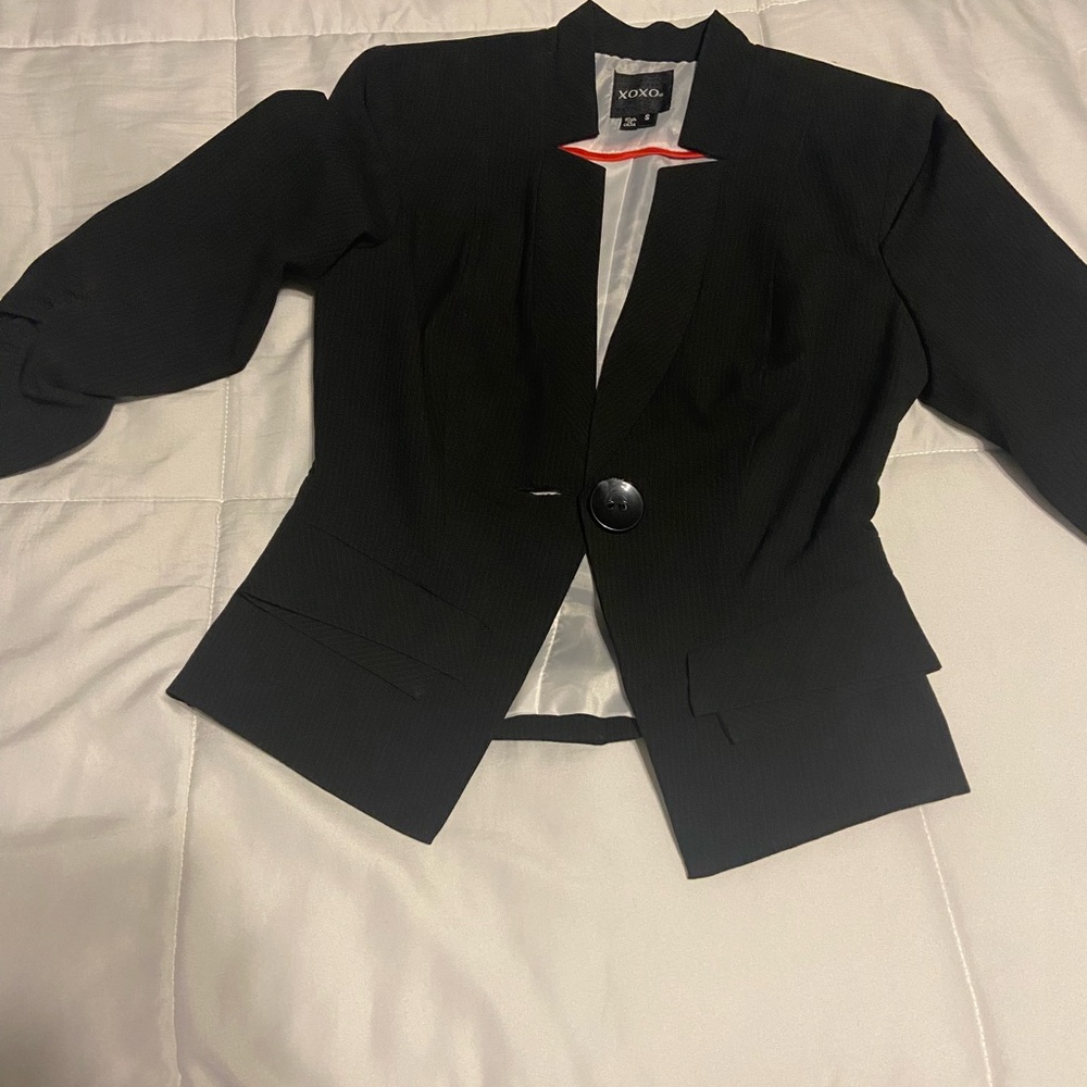 XOXO Women's Black Blazer